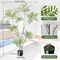 Artificial Mahonia Fortunei Tree, Luabue 6FT Tall Fake Plant Fake Tree Faux Plants Indoor, Artificial Umbrella Plants for Home Office Bedroom Balcony Living Room Lobby Decor and Housewarming Gift